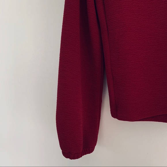 Madewell TExTURE & THREAD Wrap Top - Picture 8 of 10